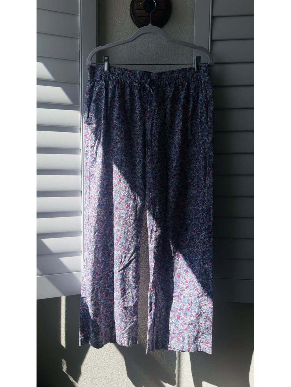 GAP Floral Cotton Pajama Pants Size M